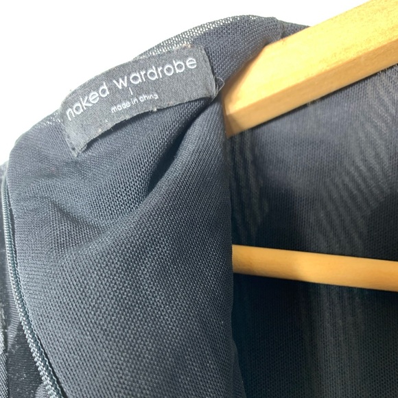 🖤 Get Ready to Roar! Naked Wardrobe Black Tiger Burnout Long Sleeve Jumpsuit 🖤 - Picture 15 of 16